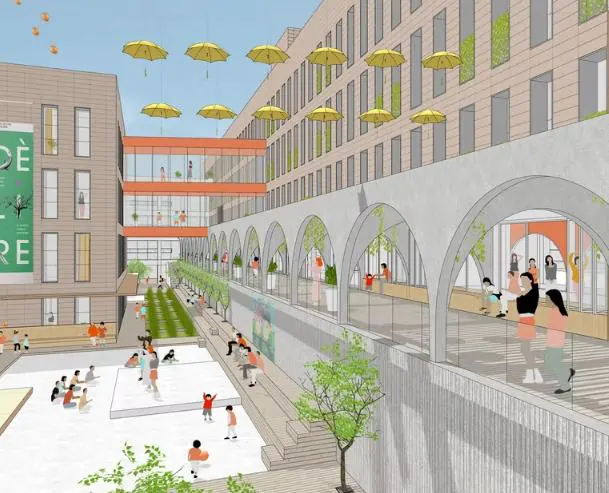 그린스마트 미래학교 친환경 리모델링 예시