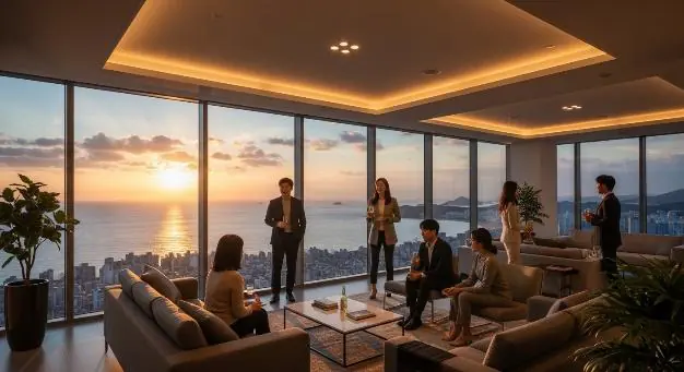 102동 22층 스카이라운지 예시